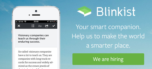 (Senior) Acquisition Marketing Manager (Mobile & Web) // Blinkist (Senior) Acquisition Marketing Manager (Mobile & Web) // Blinkist