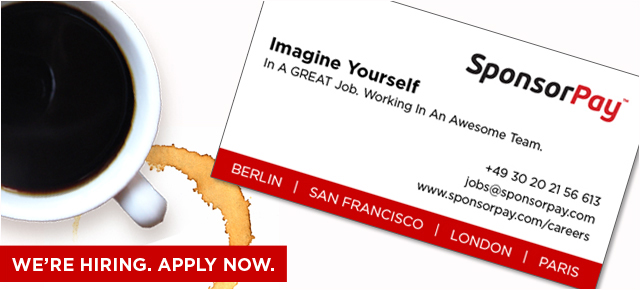 Agency Sales Manager - Germany // SponsorPay Agency Sales Manager - Germany // SponsorPay