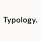 Typology logo